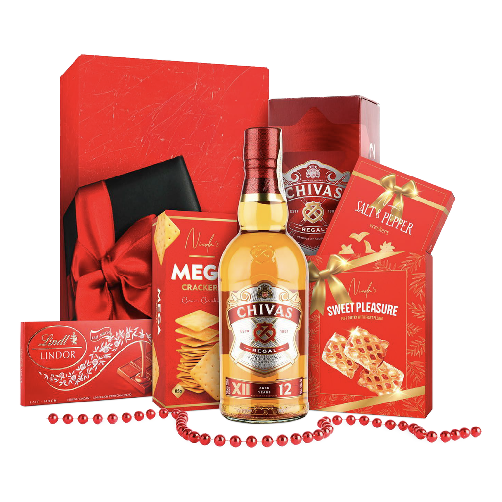 Cos cadou Whiskey Ciocolata si Desert