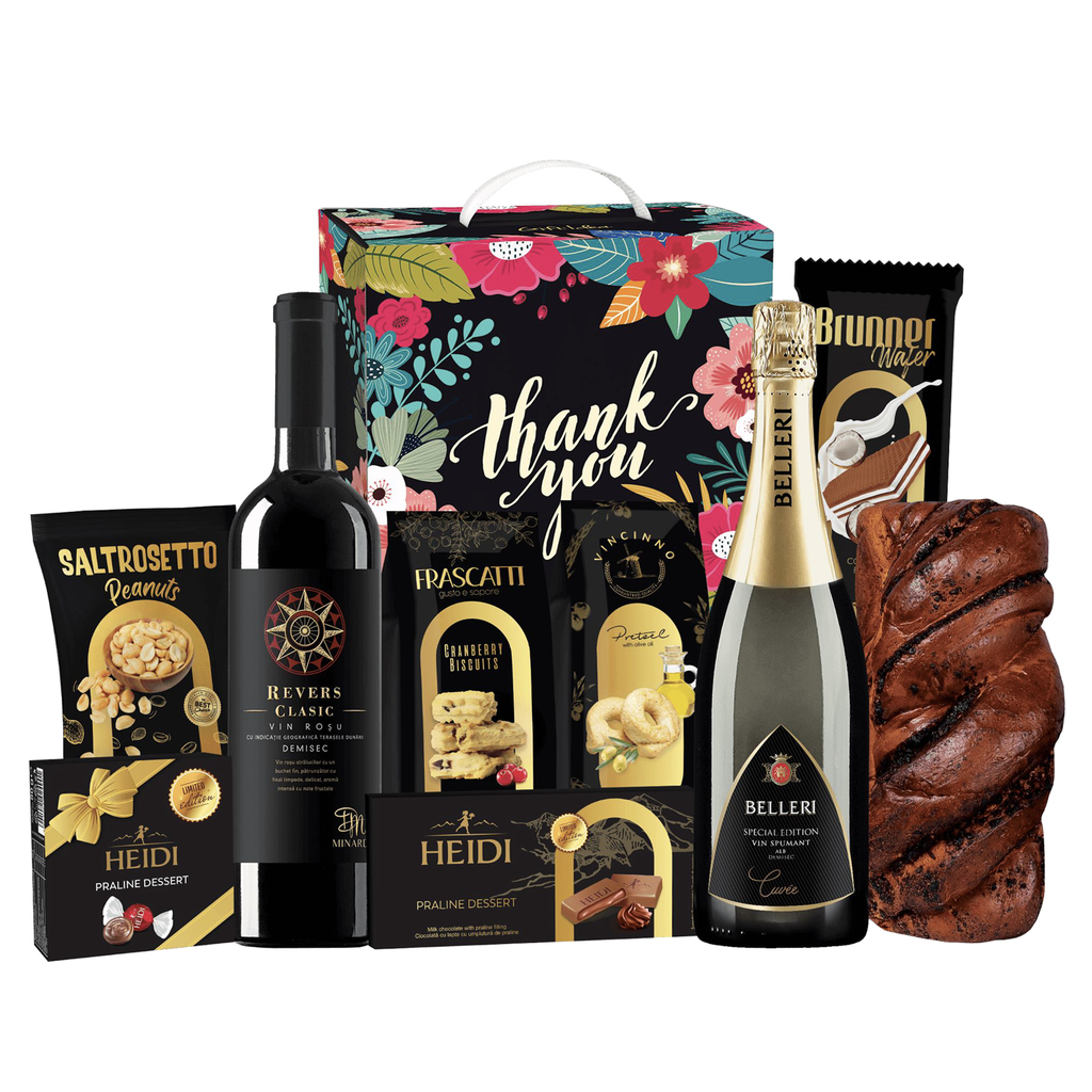 Cos Cadou Paste - Gusturi Dulci si Rafinament