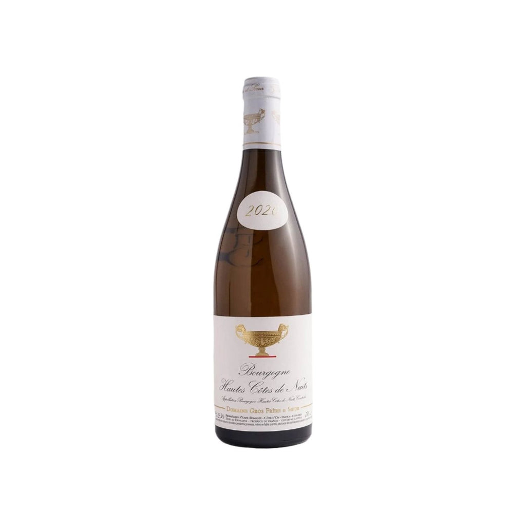 DOMAINE GROS FRÈRE ET OEUR BOURGOGNE HAUTES COTES DE NUITS BLANC 2020 0.75L
