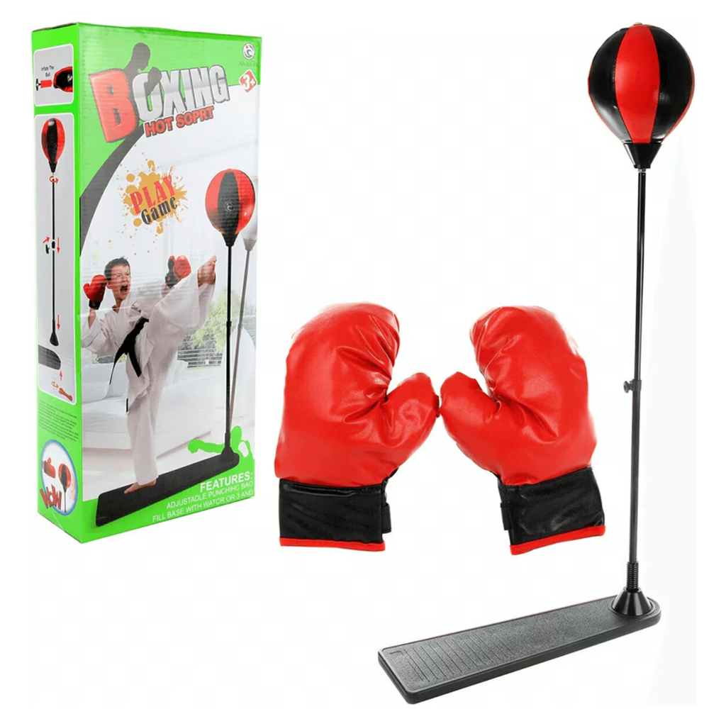 Sac de Box pentru Copii cu Stand Reglabil si Manusi