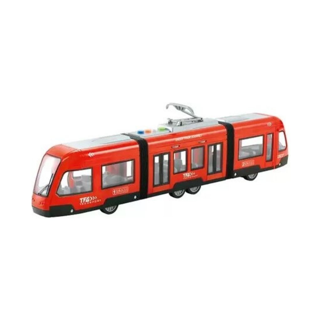 Tramvai Electric pentru Copii cu Sunete si Lumini