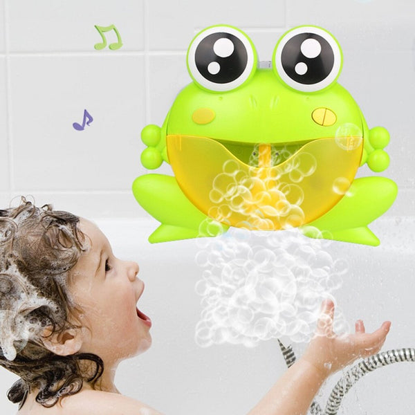 Jucarie de baie Bubble Frog cu spuma si muzica