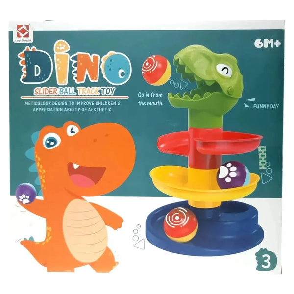 Jucarie interactiva mini Dino circuit pentru bebelusi